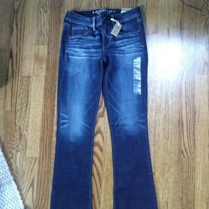 American eagle skinny kick super stretch jeans